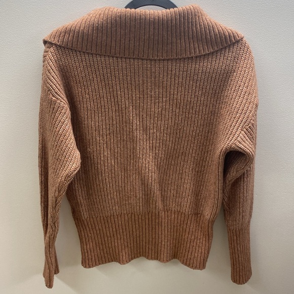 Women’s pink 1/4 zip sweater XS - Picture 3 of 7